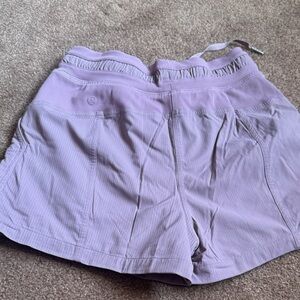 lululemon athletica Lilac Athletic Shorts